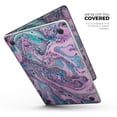 thumbnail image 2 of DesignSkinz Cotton Candy Oil Mix V3 Full-Body Skin Decal Wrap Cover for MacBook Air 13" 2018 (A1932), 2 of 9