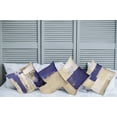thumbnail image 4 of Ambesonne Throw Pillow Cover 4 Pack, , 24", Violet Blue and Beige, 4 of 7