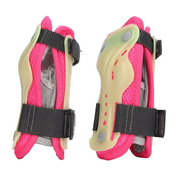 Muñequeras para patinaje sobre ruedas, 2 piezas, muñequera para patinaje sobre ruedas, muñequera para niños, almohadillas para patinaje para niños, claridad notable