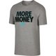 thumbnail image 1 of Nike Mens More Money Graphic playera, gris, XX-Large, 1 of 1