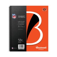 CINCINNATI BENGALS CLASSIC 3-SUBJECT NOTEBOOK