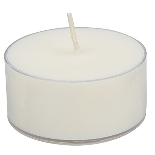 Soy Tealight Candles 12 Unscented All Natural Color Clear Cup