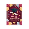 thumbnail image 1 of D Graduation Garden Flag Polyester Decoration For Party Outdoor Patio Photo Backdrop Banner 17.72X11.81 Inch, 1 of 7