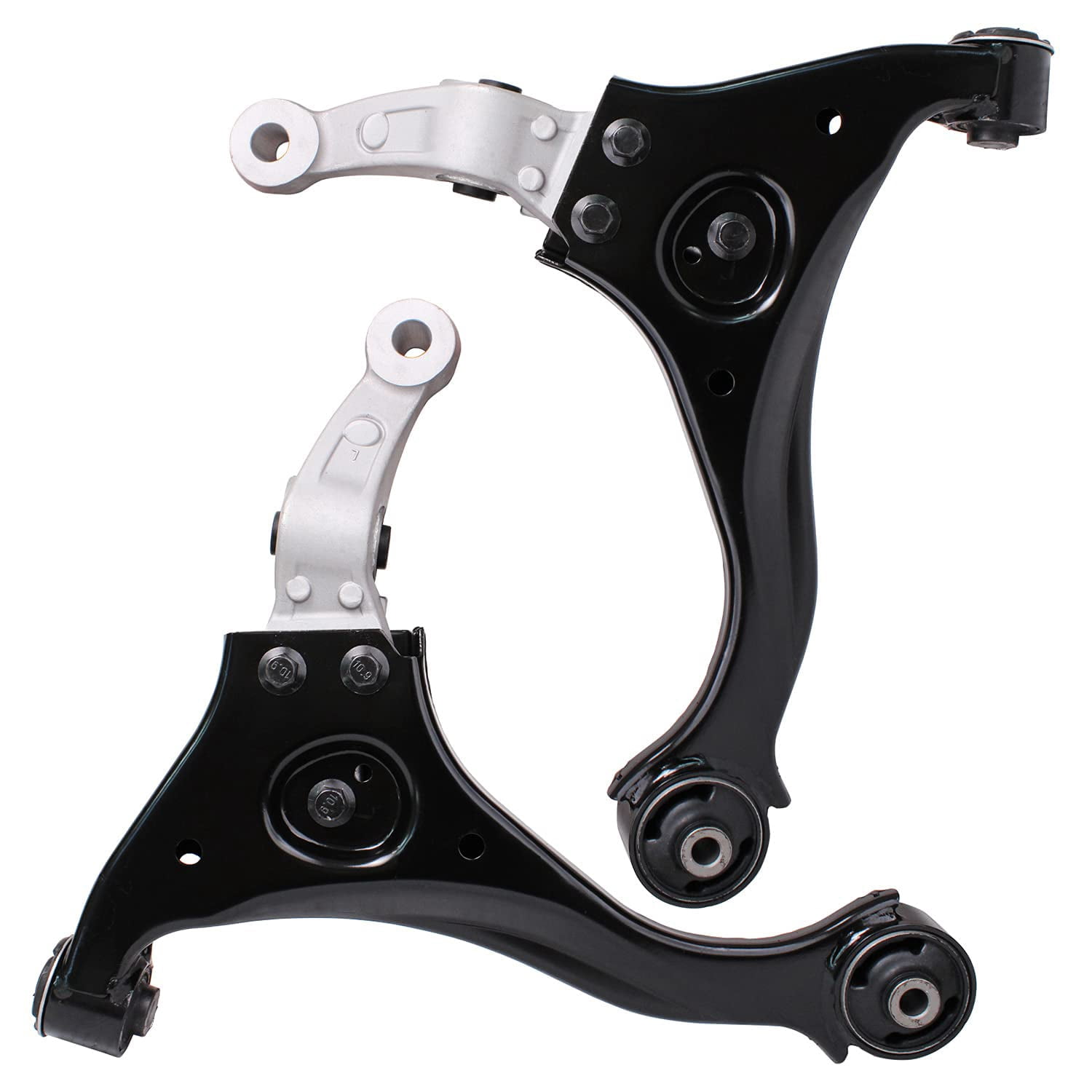 Detroit Axle - Front End 14pc Suspension Kit for 2006 2007 2008 Hyundai Sonata, 2 Upper Control Arms w/Ball Joints 2 Lower Control Arms 2 Lower Ball Joints 2 Sway Bars 4 Tie Rods 2 Boots Replacement