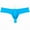Lake Blue, variant on Men's Solid Swim Boxer Briefs Smooth Bikini Bottoms Thong Soft Drawstring Triangle Swimwear Shiny Mini Beach Boardshorts Bathing Suit Lake Blue L