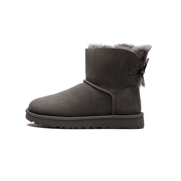 UGG WOMENS MINI BAILEY BOW 2 BOOTS WMNS "Grey" 1016501 Grey from Stadium Goods