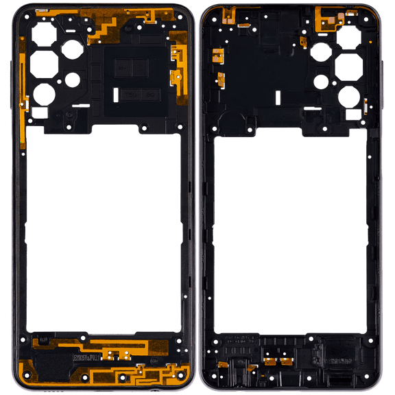 Replacement Mid-Frame Compatible With Samsung Galaxy A32 5G (A326 / 2021) (Awesome Black)