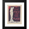 thumbnail image 2 of A.W.B. Lincoln 19x24 Black Modern Framed Museum Art Print Titled - The Face and the Mask by Robert Barr (1895), 2 of 5