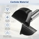 thumbnail image 2 of Broca Forstner Uxcell para Trabajos en Madera, 2-7/16in (62mm) Punta de Carburo Vástago Redondo Cortador de Bisagra para Abrir Agujeros en Madera, 2 of 7