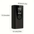 thumbnail image 5 of 150 PSI Portable Tire Inflator - 20000mAh Cordless Air Pump with Pressure Gauge, Emergency Light for Vehicles & Balls (Black)​, 5 of 10