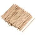thumbnail image 5 of Uxcell 4 Pulgadas Cintas Metálicas de Papel Café 1000 Paquete, 5 of 5