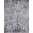 thumbnail image 2 of Abstract Grey/Lavender Area Rug 2' x 3' 2' x 3' Entryway, Kitchen, Bedroom Rectangle, 2 of 5
