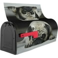 thumbnail image 3 of Pug Dog Mailbox Cover Mailbox Wraps, Waterproof Mailbox Covers Magnetic Post Box Cover Standard Size 21"(L) X 18"(W) Garden Yard Outside Farmhouse Home Decor, 3 of 6