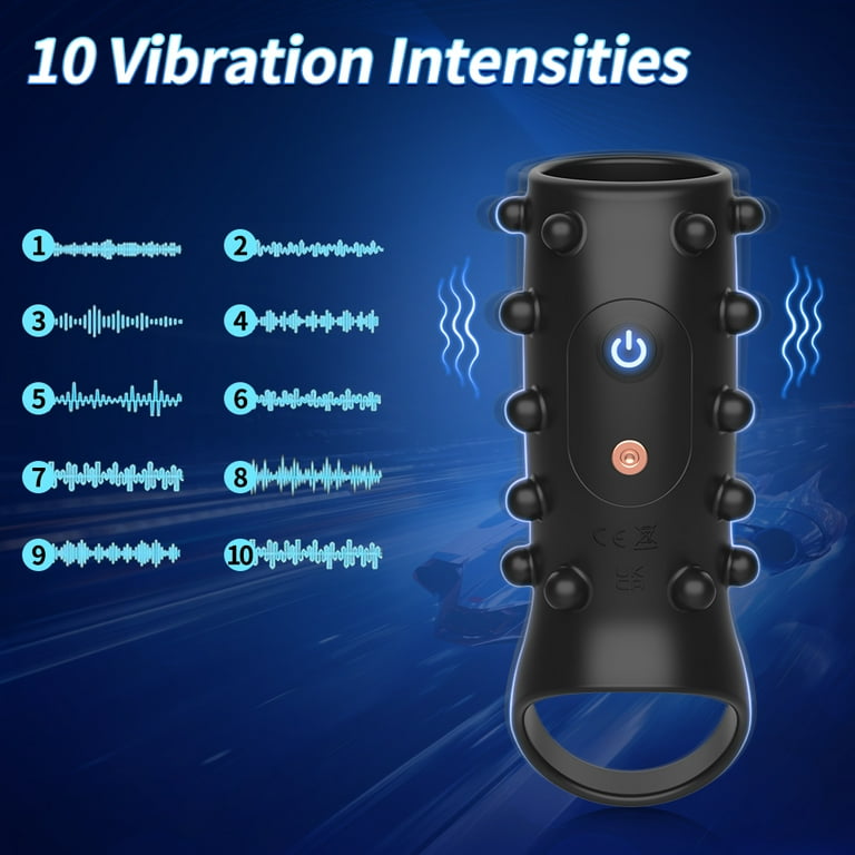 Obgado 10 Vibrating Penis Rings Adult Sex toys for Men, Stretchy Sex Toys  for Male - Walmart.com