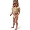 thumbnail image 4 of Modern Moments by Gerber Toddler Girl Two- Piece Swimsuit with Double Ruffle, Sizes 12M-5T, 4 of 9