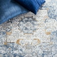 thumbnail image 6 of Safavieh Moondust Dani Oriental Polyester Area Rug, Ivory/Blue, 9' x 12', 6 of 11