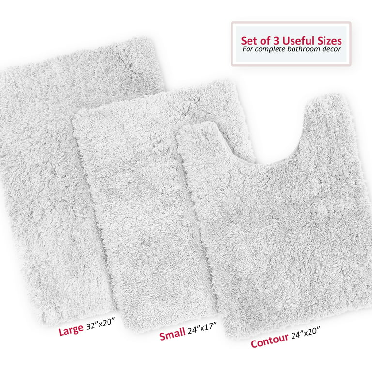 Hospitality 1 Source 14 X 22 In. Small Rubber Mat (White) (24-Case)