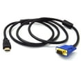 thumbnail image 4 of 1.8m HDMI to VGA Cable Adapter - 1080P Resolution, Gold-Plated Connectors, PVC Jacket, for HDTV LCD Monitor, 4 of 8