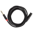 thumbnail image 2 of Mic Cable, Professional 9.8ft XLR Female To 1/4 Inch 6.35mm Cable  For Home Theater For Recording For Power  For Computer, 2 of 8