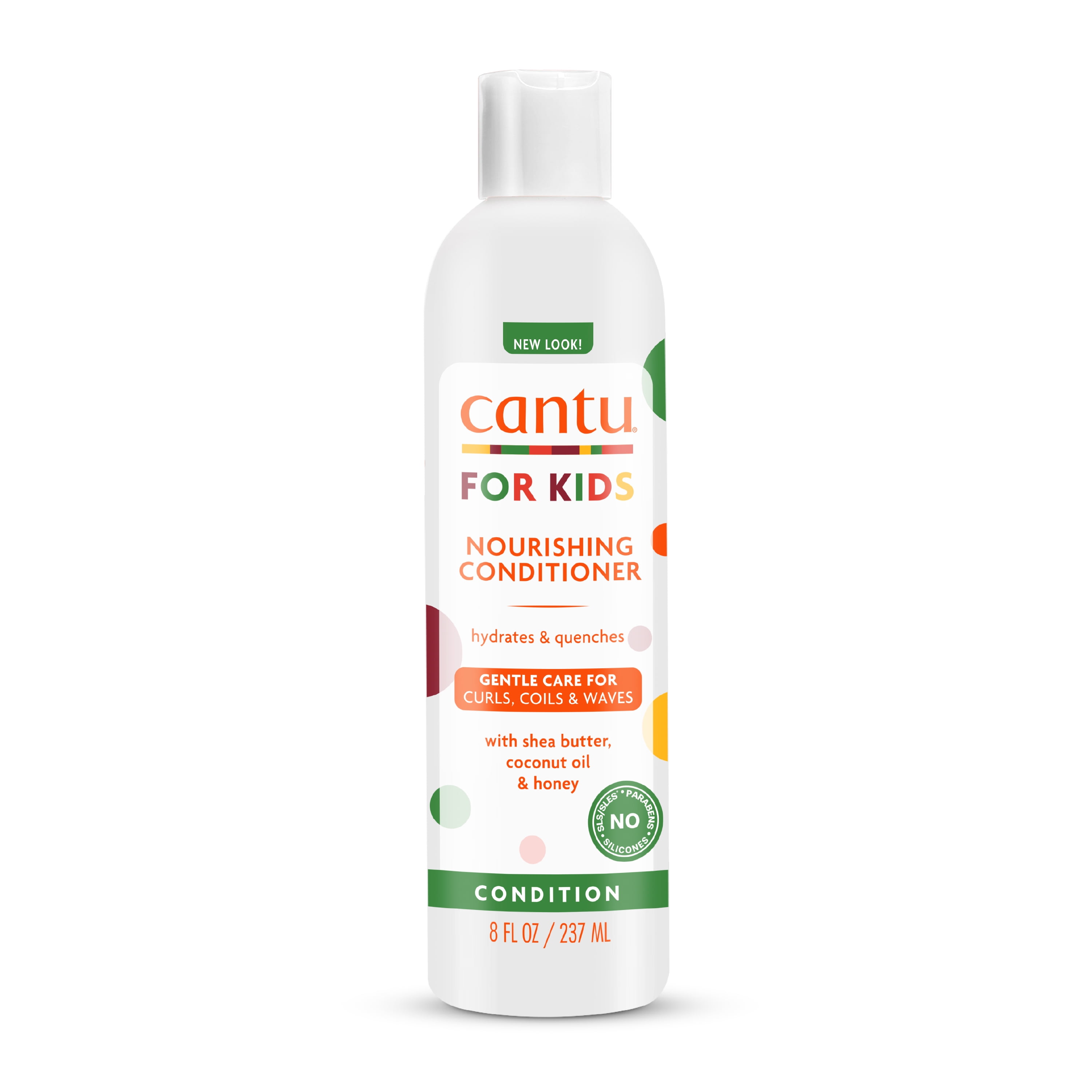 Cantu Care for Kids Nourishing Sulfate-Free Conditioner with Shea Butter, 8 fl oz