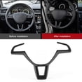 thumbnail image 1 of Steering Wheel Panel Cover Trim Decor for   2016-2019 Luxury Design, 1 of 7