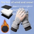 thumbnail image 5 of RMGVDSD Ski Gloves Women Snow Gloves Ladies' 2024 Winter Outdoor Cycling Touchscreen Gloves Thickened Cold Gloves Windproof Warm Gloves, 5 of 5