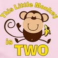 thumbnail image 2 of CafePress - Little Monkey 2Nd Birthday Boy Infant Bodysuit - Baby Light Bodysuit, Size Newborn - 24 Months, 2 of 4