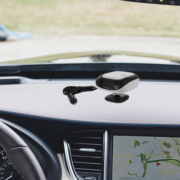 AURARMLET Calefactor Portátil Para Automóvil Con Función De Desempañador De Parabrisas Y Ligero 12V