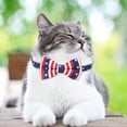 thumbnail image 2 of Collier pour Animaux de Compagnie Jour de l'Indépendance Colliers Ajustables Décoration de Vacances pour Chats et Chiens, 2 of 4