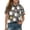 Black, variant on Girls Polo Shirt Cute Animal Print School Uniform Short Sleeve Button Closure Tops for Girls 10-12 Years