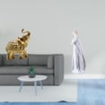 thumbnail image 2 of Escultura De Elefante De Resina Y Figura De Dama De Porcelana, Adorno De Arte Nórdico Moderno Para Dormitorio, Estante, Escritorio, Decoración De Armario Del Hogar., 2 of 8