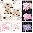 thumbnail image 2 of Pikachu-Conjuntos de pijamas de dibujos animados para niñas, ropa de dormir de manga corta Kawaii, pantalones cortos, Jersey, ropa de casa, Verano qym unisex, 2 of 2