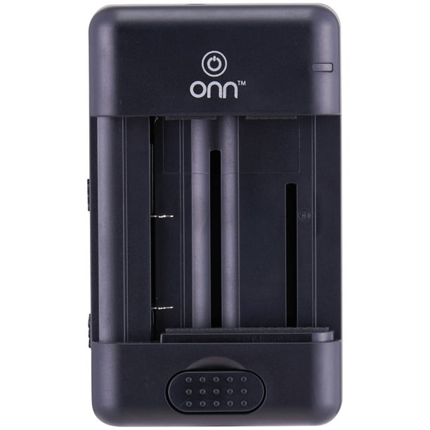 onn. Universal Camera Battery Charger