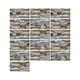 thumbnail image 2 of Pegatinas de pared autoadhesivas de simulación para decoración de cocina y baño, impermeables, estilo rústico moderno, de fácil aplicación, reutilizables, para sala de estar., 2 of 9