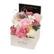 thumbnail image 1 of Caja de jabón con flores, jabón de flores en caja de regalo, jabón de rosas, jabón de baño con flores artificiales, 1 of 9