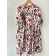 thumbnail image 7 of Bird Printed Dress,Handmade Dress ,Sketer Circle Dress, Flapper Dress, Blousen Dress,Long And Short Dress, 7 of 7