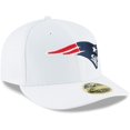 thumbnail image 3 of Men's New Era White New England Patriots Omaha Low Profile 59FIFTY Fitted Hat, 3 of 4
