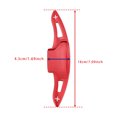 thumbnail image 2 of Steering Wheel Paddle Shifter Extension For Ford Explorer 20-23 Aluminium Red, 2 of 14