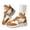Brown, variant on Women's Comfort Breathable Fashion Casual Platform Lace Up Walking Sneakers With Unique Design For Daily Wear And Light Sports Activities Classic Modern Supportive Elegant Sturdy