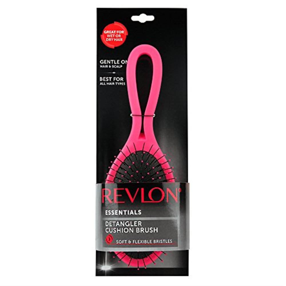 revlon essentials rv3171 hair detangler cushion brush