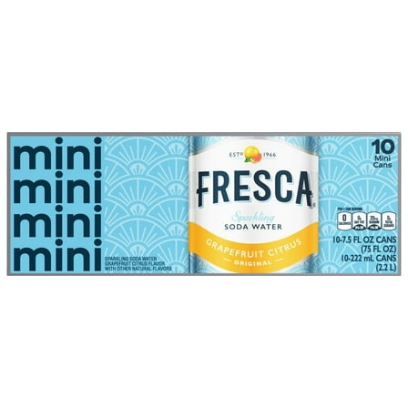 Fresca® Sparkling Soda Water Fridge Pack Cans