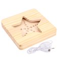 thumbnail image 1 of BRIGHTFUFU 1 Set Creative Bedside Lamp for Bedroom Lamp Light Brown Plastic with Modern Style, 1 of 8