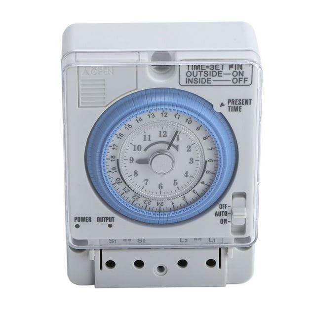 Smart Home Control,Timer Switch Mechanical Time Programming Timer Timing Switch Effortless Installation