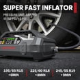 thumbnail image 4 of LOKITHOR JA300 1500A Car Jump Starter with Air Compressor for 7.0L Gas/4.5L Diesel, 150PSI Tire Inflation, 12000mAh Power Bank, LED, 12V Jump Box, 4 of 11