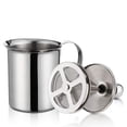thumbnail image 1 of Handheld Milk Foam Maker, Ergonomically Designed Stainless Steel Frother With Cold & Hot Milk Alternatives Capability, 400ml Capacity, Silver, For Luxurious Foaming Experiences, 1 of 5