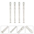 thumbnail image 1 of Luxshiny 4 Sets Music Instrument Clarinets White ABS Resin for Beginner Design, 1 of 8