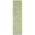 thumbnail image 5 of SAFAVIEH Soho Gemma Abstract Wool Area Rug, Light Green, 6' x 6' Round, 5 of 10