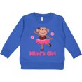 thumbnail image 2 of Inktastic Mimi's Girl Monkey Toddler Sweatshirt, 2 of 4