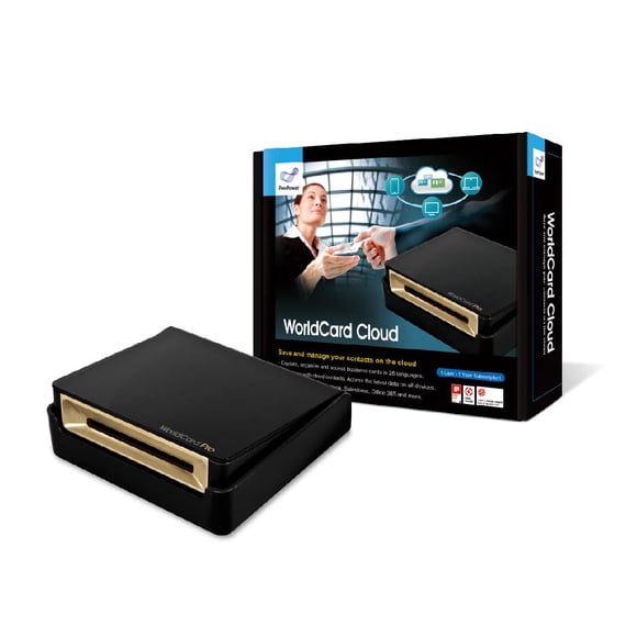 Escáner de tarjetas de presentación PenPower WorldCard Cloud, licencia de 1 año