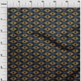 thumbnail image 2 of oneOone Georgette Viscose Fabric Geometric Ikat Printed Fabric 1 Yard 42 Inch Wide, 2 of 4